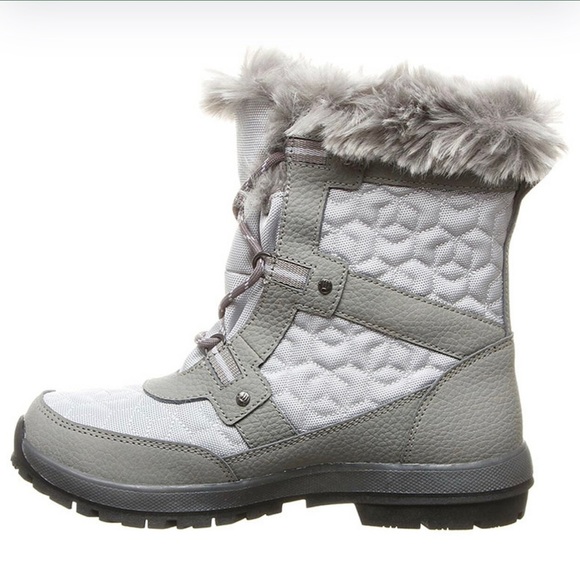 BearPaw Other - Girl’s BearPaw Marina Charcoal/Lt.Grey Waterproof Never Wet Size 3 Youth-NWT